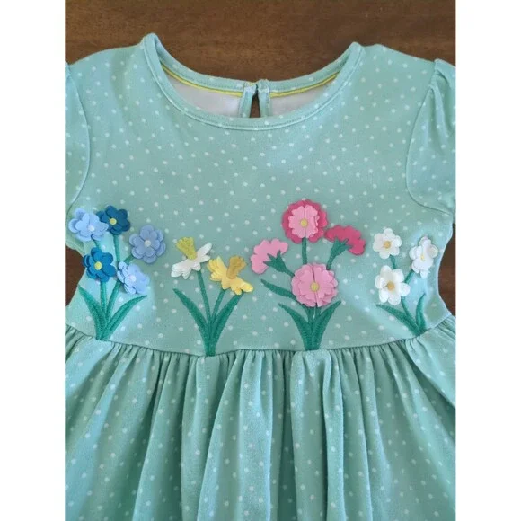 Mimi Boden Girls Flutter Twirly Dress size 5/6 - Picture 3 of 7
